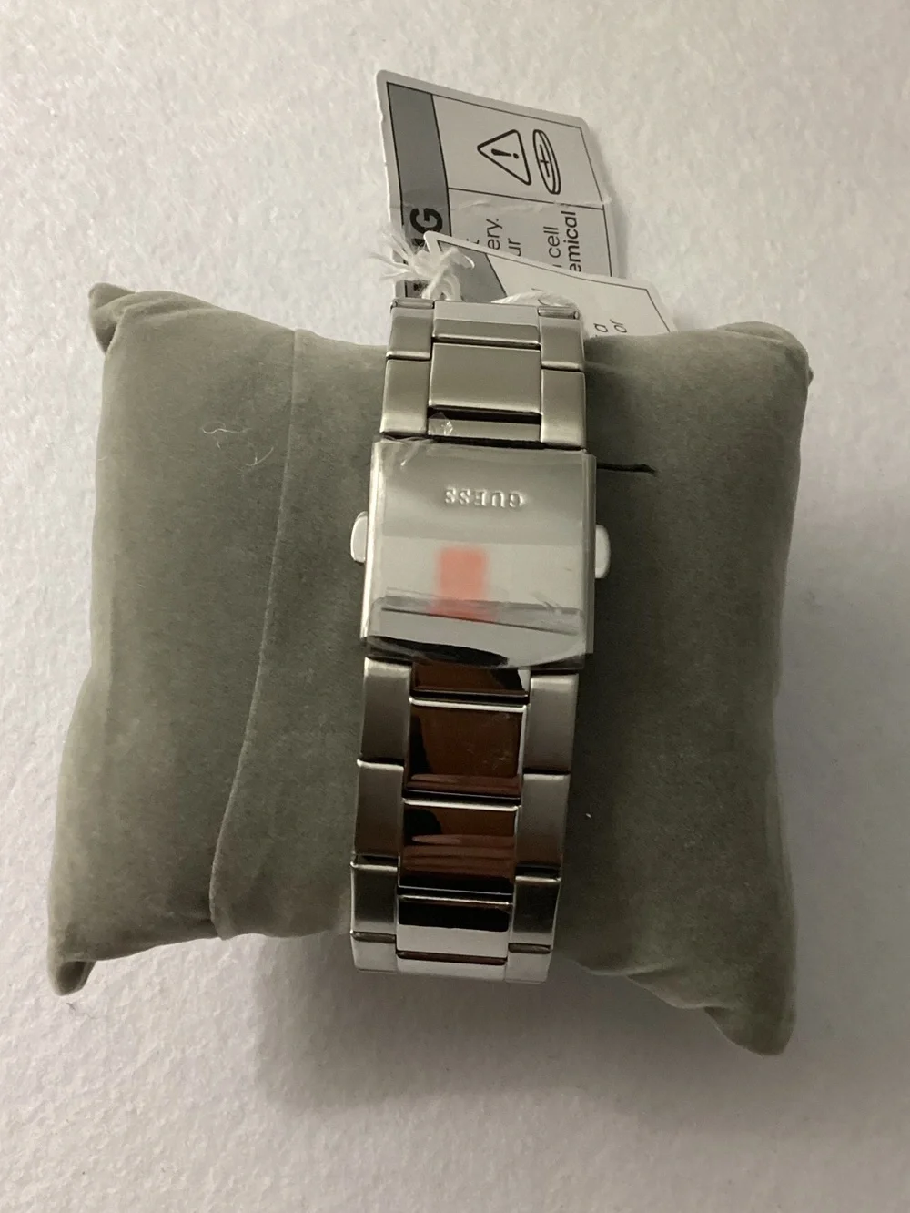 GUESS Chronograph Stainless Steel Bracelet Watch 45mm